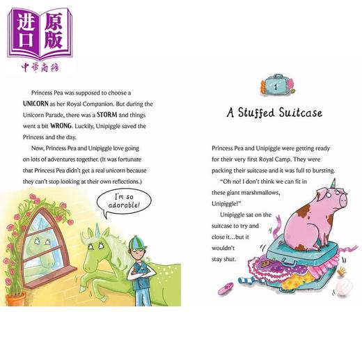 预售 【中商原版】独角猪 吵闹的露营日Unipiggle Camping Chaos英文原版 儿童绘本故事 幽默笑话故事书 图画图像小说 进口儿童读物 商品图2