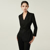 IWY/高级感黑色西装套装女秋季职业西服商务正装气质通勤售楼部工作服204032CP1 商品缩略图2