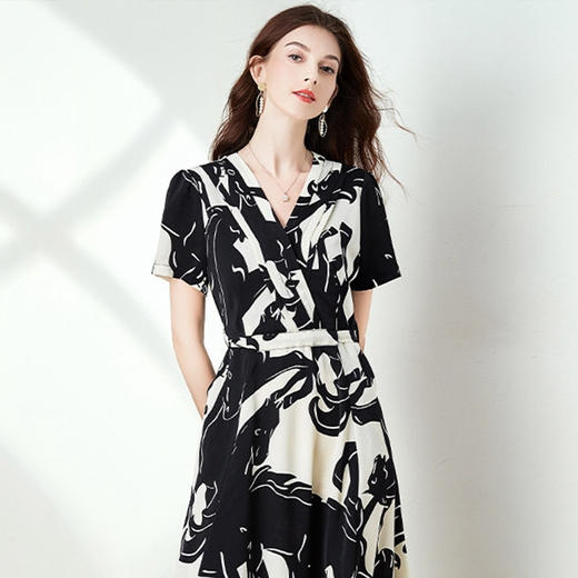 Flyzoo中国风衬衫/连衣裙 ，国风元素，自带书卷气和知性美 商品图3