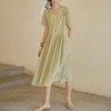 裁缝学苑AQ200亚麻夏季复古斜襟连衣裙纸样女装裙子服装裁剪衣服 商品缩略图0