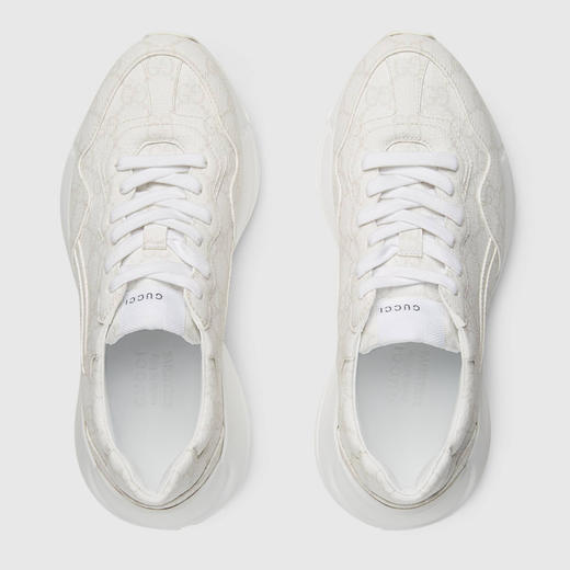 GUCCI 古驰 女士 Rhyton系列 GG休闲运动鞋 混色 737899 KGD00 9000 商品图2