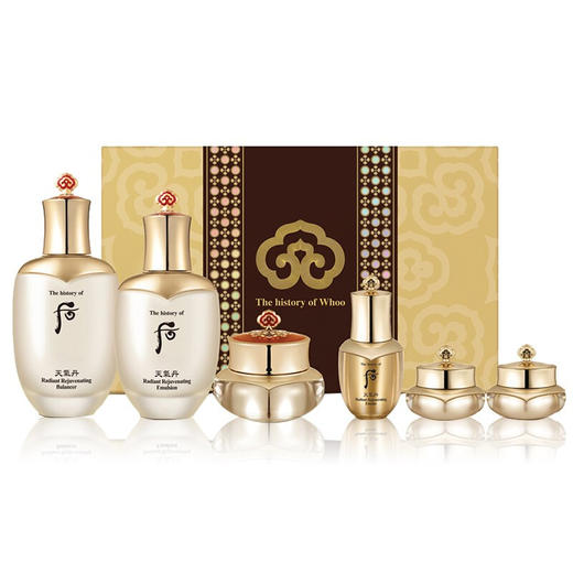 后天气丹花献光彩紧颜系列礼盒(308ml)6件套 商品图0