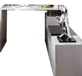 晨熙园儿童房烤漆多层实木书桌书柜