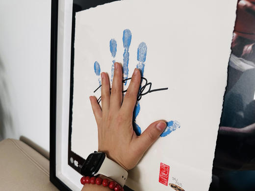 收藏系列 乔丹 北卡队23号亲签手掌印 全球限量123 商品图3