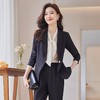 娜璐多 小西装+九分裤两件套2023秋季成套搭配减龄轻熟法式西服套装温柔 商品缩略图2
