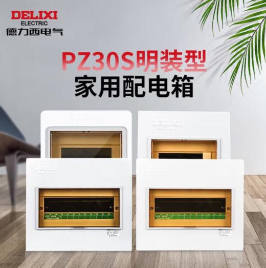 【JL】德力西 德力西明装配电箱4回路 4回路 商品图0
