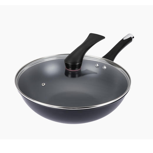 神田臻钛系列钛合金钛不粘炒锅 32cm 商品图4