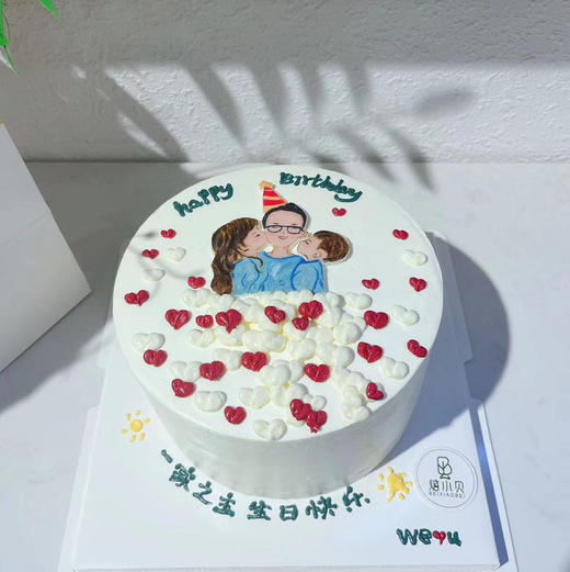 超人爸爸—爸爸生日蛋糕 商品图0