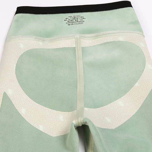 都市丽人舒暖瑜伽运动裤秋裤负5至5度适穿锦纶九分裤中厚款百搭裤打底裤保暖裤LL34A6 商品图12