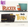 【中商原版】卡车司机和火车 Trucker and Train 英文原版 儿童绘本 交通工具故事图画书 精装绘本 进口图书3-6岁儿童读物 商品缩略图0