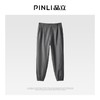 PINLI品立新款百搭纯色直筒休闲束脚长裤男小脚裤子潮牌B213117122 商品缩略图3