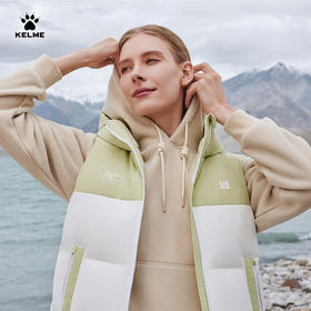 卡尔美冬季伟大的艺术家系列羽绒马甲