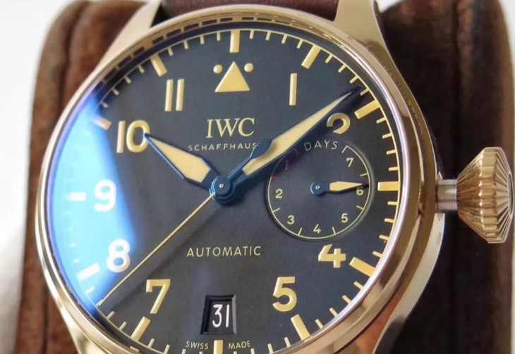 ZF厂万国青铜大飞行员IW501005青铜复刻表评测