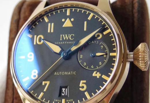 ZF厂万国青铜大飞行员IW501005青铜复刻表评测复刻手表一比一手表n厂c厂zf厂vs厂clean厂测评 商品图6