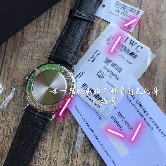 原单表-IWC万国柏涛菲诺原单表详细评测