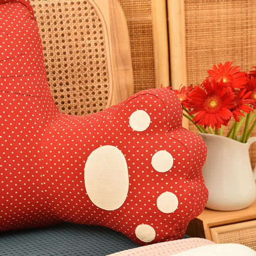 节日系列猫咪靠床头沙发软包大靠背腰靠 商品图3