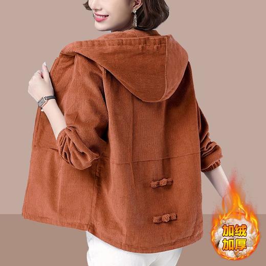 DD-女士短外套韩版宽松2023年春秋新款大码显瘦夹克休闲百搭卫衣女潮 商品图9