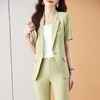 娜璐多 短袖小西服小脚裤女套装夏装搭配整套显瘦高级感2023年新款两件套 商品缩略图0