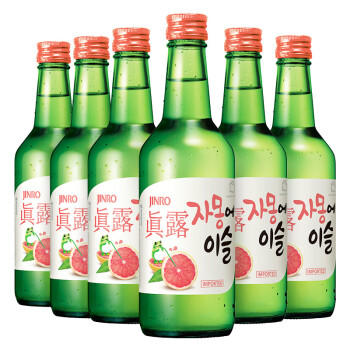 真露西柚味利口酒 韩国原瓶进口 360ml 13%vol 商品图0