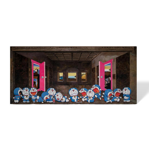 Kenny Z《哆啦A梦-最后的晚餐》版画 商品图0