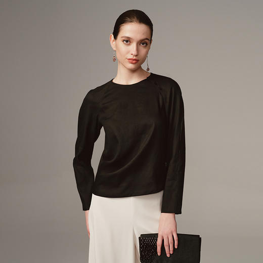 TANGY Collection天意高端2023秋季新品商场同款女士上衣 商品图1