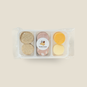 白人饭零食-芝士火腿小饼干