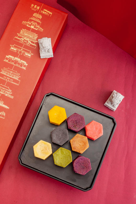 『月映中轴』全聚德前门店限量款月饼礼盒 商品图0