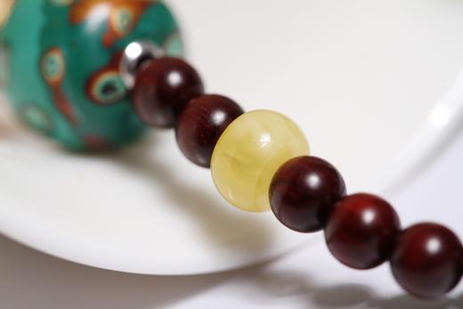 DQ0206°紫檀+大漆手持珠手串 商品图5