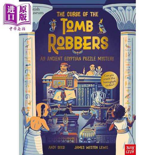 【中商原版】盗墓者的故事The Curse of the Tomb Robbers 英文原版 儿童百科绘本 历史读物 进口儿童读物 知识百科7-10岁 商品图0
