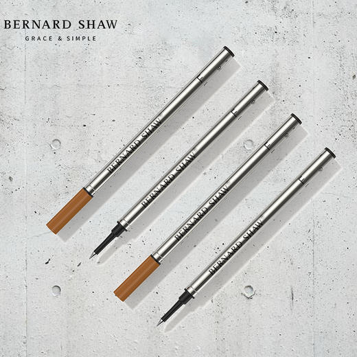 萧伯纳/Bernard Shaw  宝珠笔笔芯2支装 黑色 商品图6