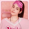 好奇蜜斯芭比联名真丝眼罩睡眠遮光缓解疲劳字母男女助眠可爱粉色 斑比 商品缩略图3
