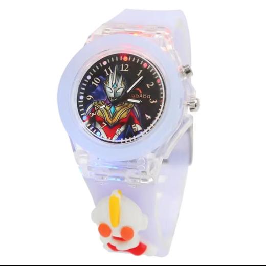 买一送一【奥特英雄手表】发光LED硅胶手表   夜光石英表  卡通公仔儿童手表 商品图10