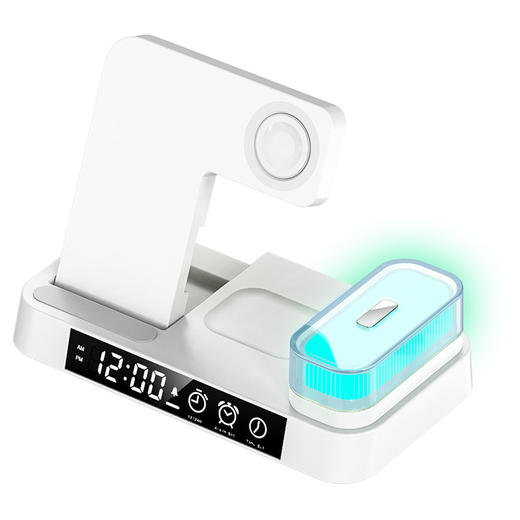 三合一MagSafe磁吸无线充！30W快充，适用苹果，桌面可折叠支架，多功能小夜灯，让你的生活更加便利lm 商品图8