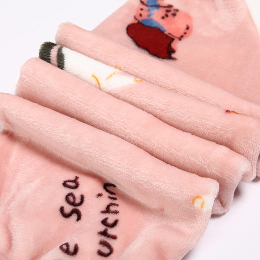 都市丽人眯雅佳双面法兰绒女士厚款长袖长裤类家居服套装LH32H7 商品图3