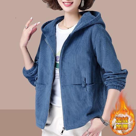 DD-女士短外套韩版宽松2023年春秋新款大码显瘦夹克休闲百搭卫衣女潮 商品图6