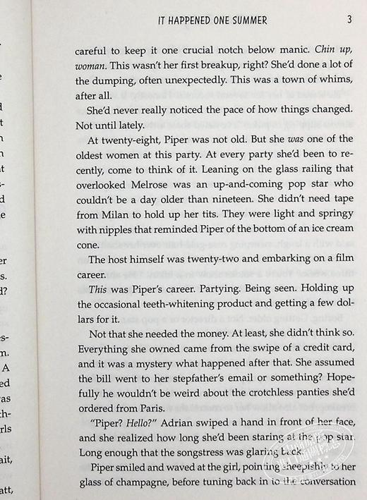 预售 【中商原版】发生在夏天 It Happened One Summer 英文原版 Tessa Bailey 都市爱情小说 Tiktok推荐 商品图5