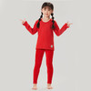 都市丽人强暖保暖衣女负15至负5度适穿静电复合绒童装保暖衣加厚款套装新年本命年红品JW32A5 商品缩略图4