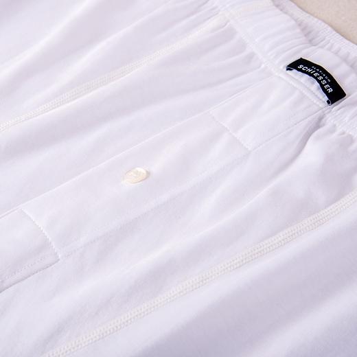 【60S舒棉新疆长绒棉】SCHIESSER 德国舒雅铂雅男士纯棉圆领单件上衣 铂雅男单长裤保暖95/20610Q 95/20650Y 商品图3