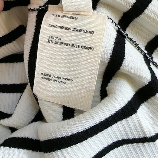 【断码 清仓 凑单】 薄款针织翻领条纹开衫 IC小禾 莱茵河边轻盈减龄薄款 超细织棉条纹 翻领开衫 商品图12