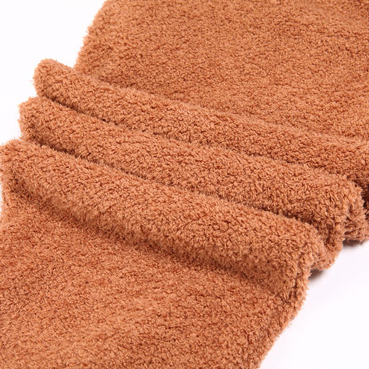 都市丽人都市锋尚长毛绒男士米粒绒厚款长袖长裤类家居服套装新年本命年红品FH32J2 商品图3