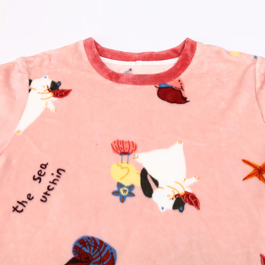 都市丽人眯雅佳双面法兰绒女士厚款长袖长裤类家居服套装LH32H7 商品图4