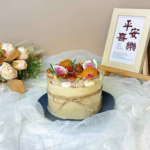 烤爱·生日蛋糕系列·栗子满满·板栗桂花巧克力·聚会生日节日【仅限深圳同城配送】 商品图0