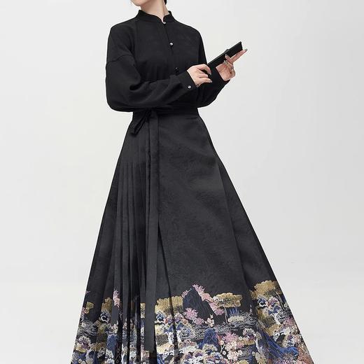裁缝学苑AX105 明制汉服连肩立领小衫纸样女装中式上衣衬衣打版板 商品图2