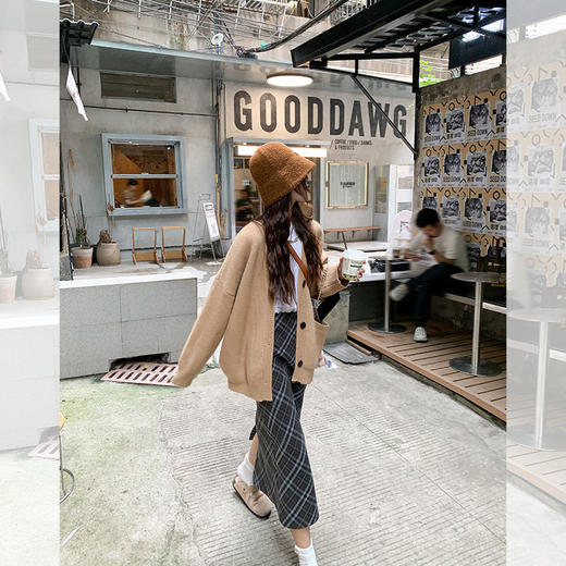 <曾小咸推荐>【复古胶片】格子长款半裙 商品图3