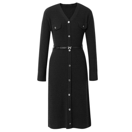 【商场同款】麦檬冬V领连衣裙5DA394531 商品图0