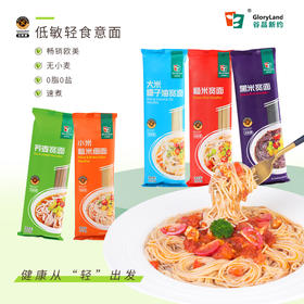 谷品新约荞麦糙米小米黑米意大利面条组合无小麦无麸质