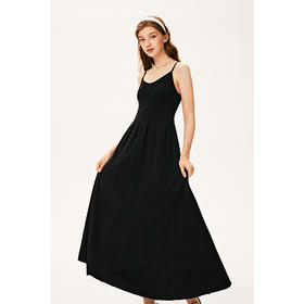 【严选】诗凡黎秋时尚吊带连衣裙SE9190391