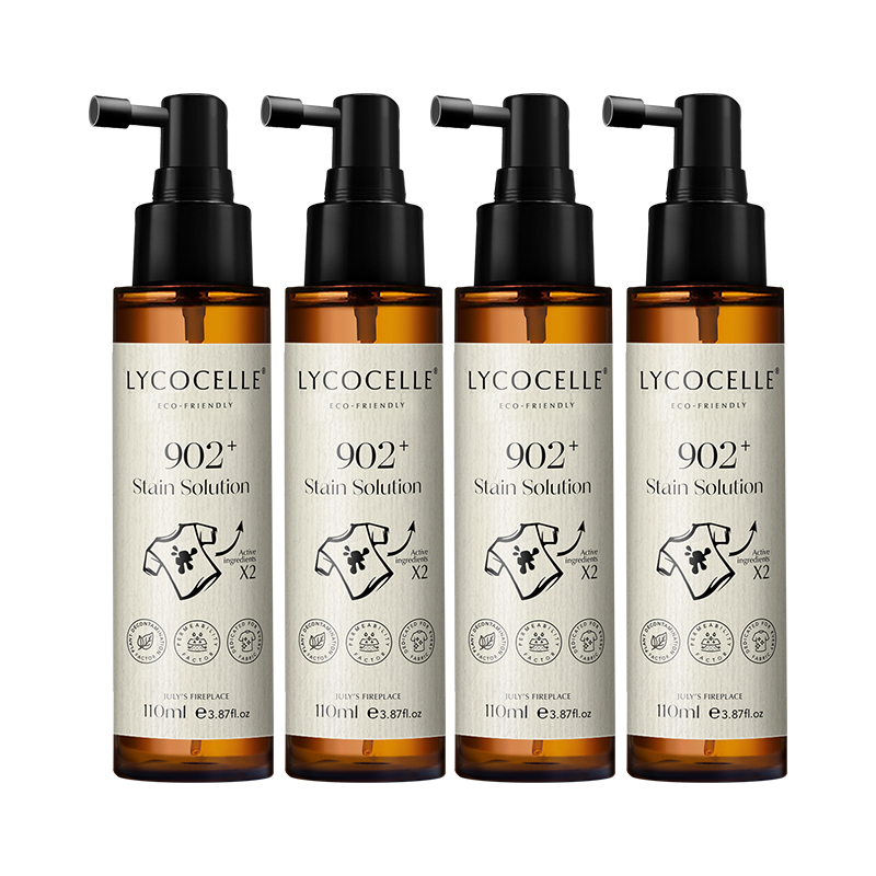 绽家局部污渍预处理液110ml*4瓶 彩妆渍油渍