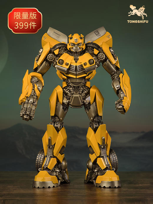 铜师傅 正版授权《变形金刚》特大号 限量手办模型 桌面铜摆件 商品图1