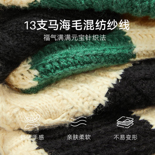 【严选】诗凡黎冬宽松圆领H廓形套头衫7E9333051 商品图4